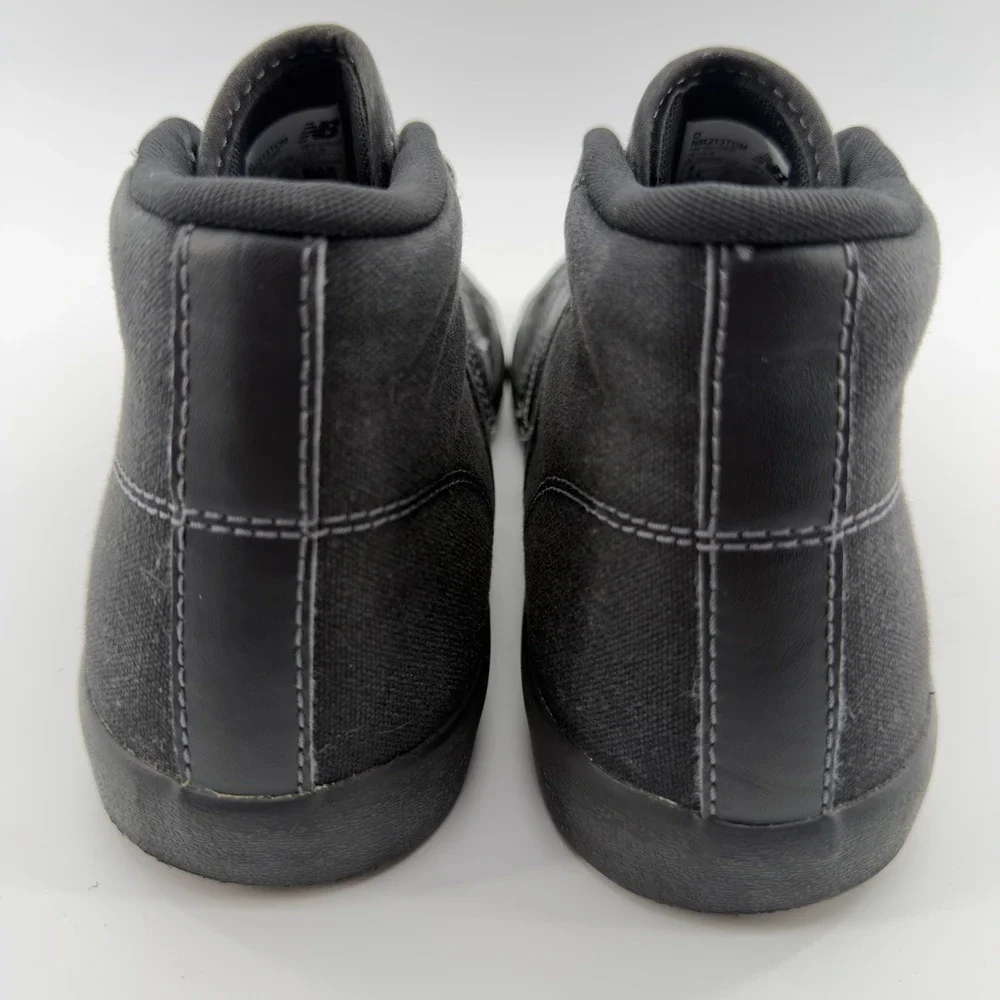 New Balance Numeric 213 Mid Skate Shoes Mens 9 Black Canvas Suede